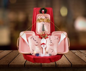 2025 HAMPERS NATAL GINGERBREAD MAN HITAM